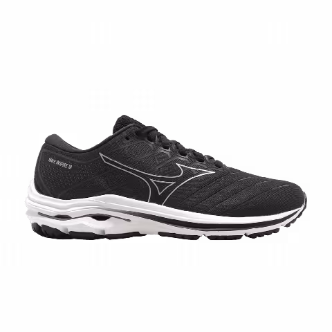 Mizuno Wmns Wave Inspire 18 Wide 'Black White'
