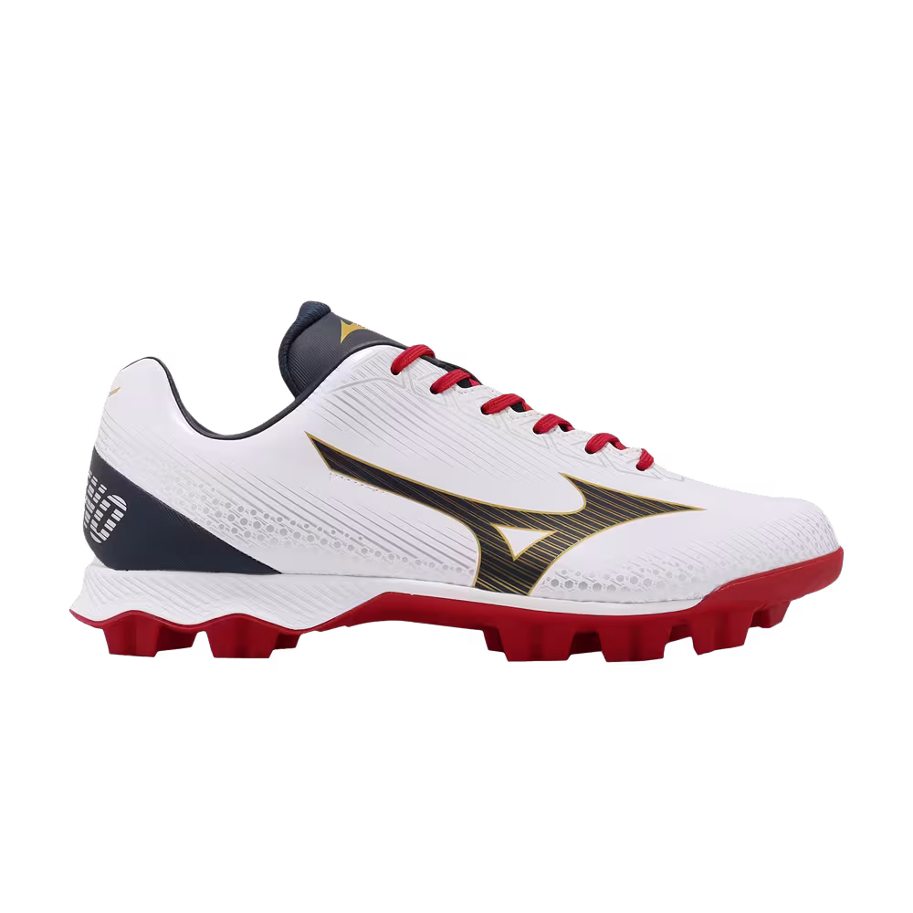 Mizuno Wave Lightrevo Wide White Red