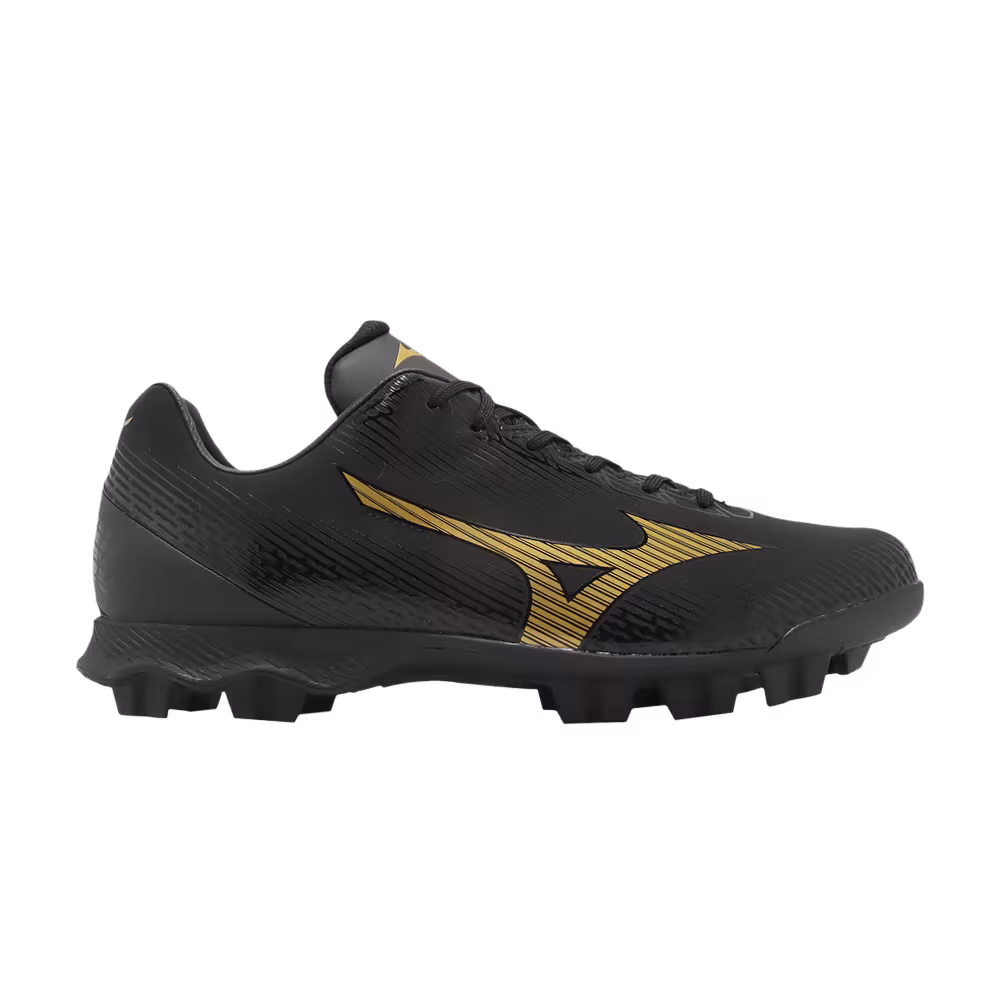 Mizuno Wave Lightrevo Wide Black Gold