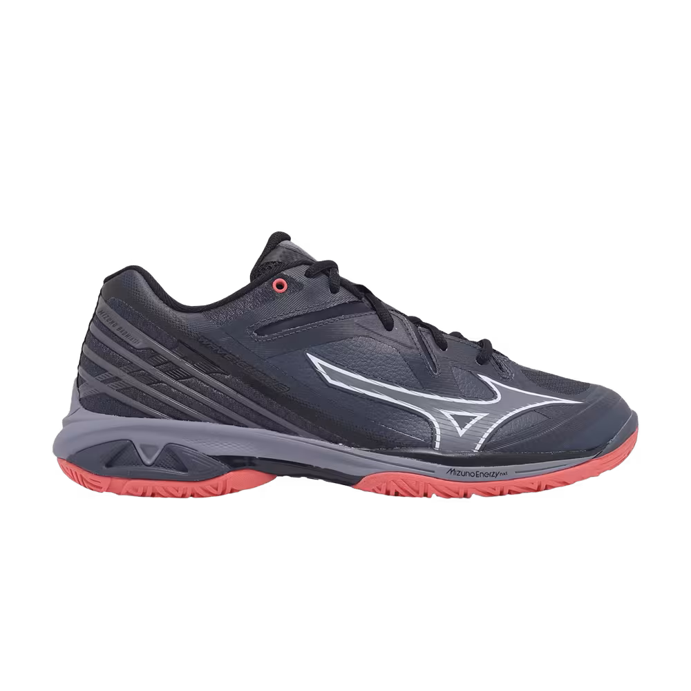 Mizuno Wave Claw 3 Wide Odyssey Grey Calypso Coral