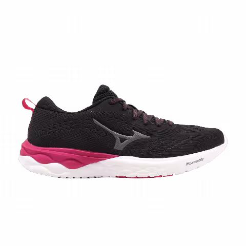 Mizuno Wmns Wave Revolt 2 Wide 'Black Pink'