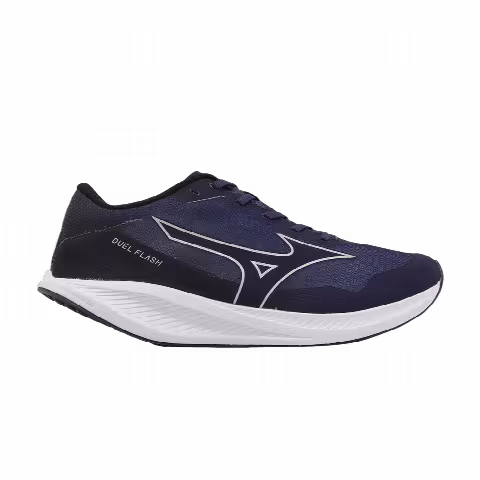 Mizuno Duel Flash Wide 'Navy Silver Black'