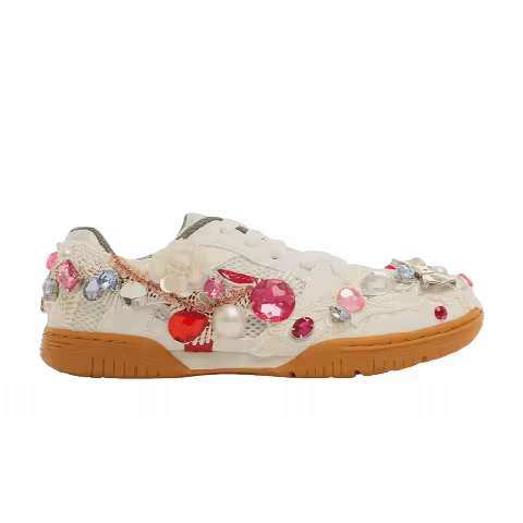 Comme des Garçons Girl x Mizuno Wmns School Trainer 'Embellished - White'