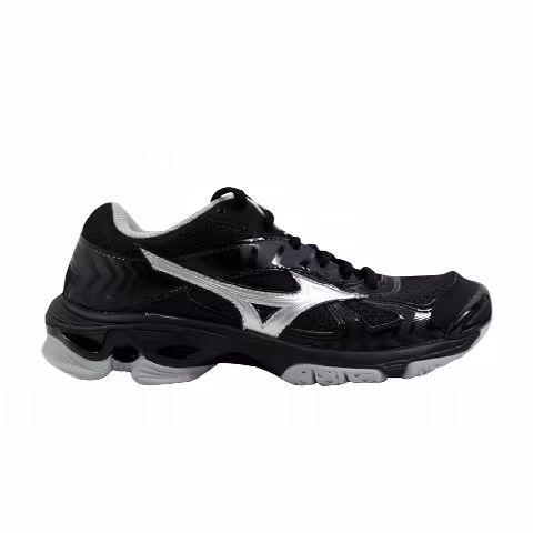 Mizuno Wmns Wave Bolt 7 'Black Silver'