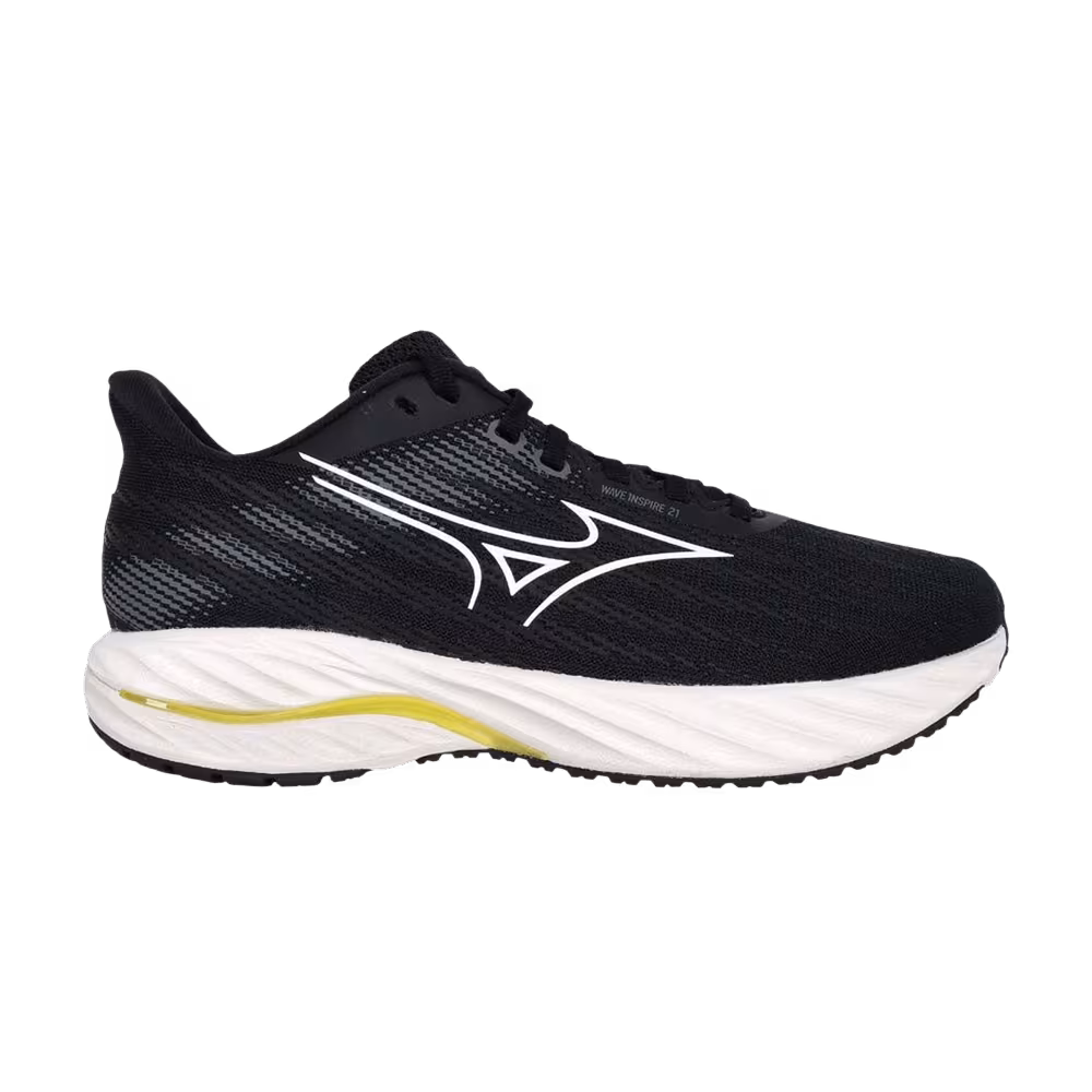 Mizuno Women's Wave Inspire 21 Super Wide Black White