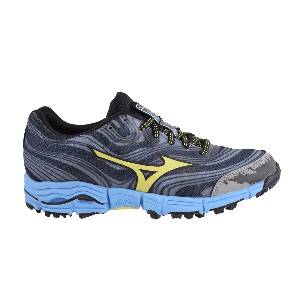 Mizuno Women's Wave Kazan Grey Blue