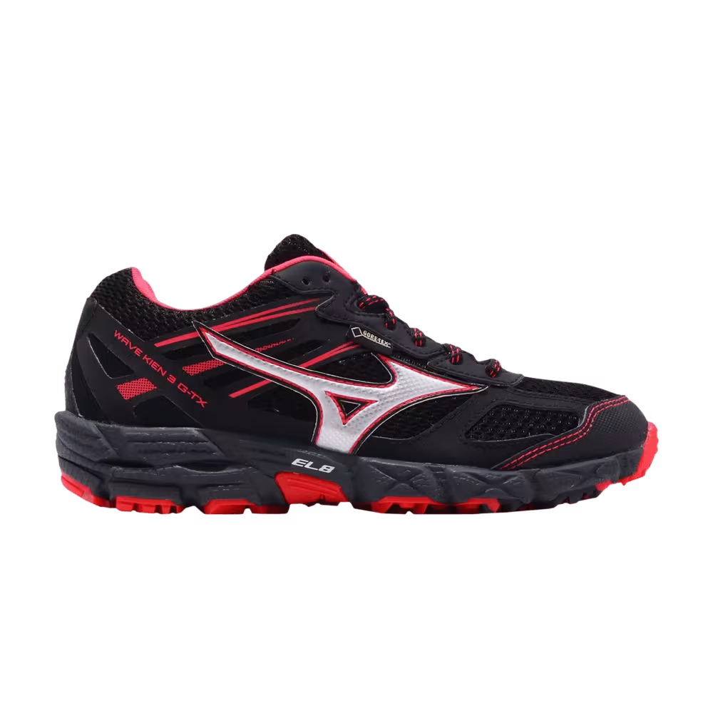 Mizuno Women's Wave Kien 3 G-TX Black Pink Silver