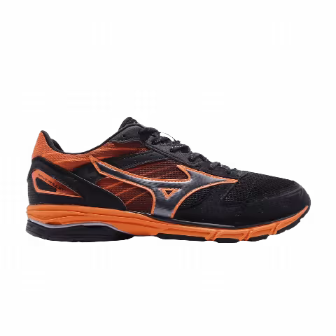Mizuno Wave Amulet 7 Wide 'Black Orange'