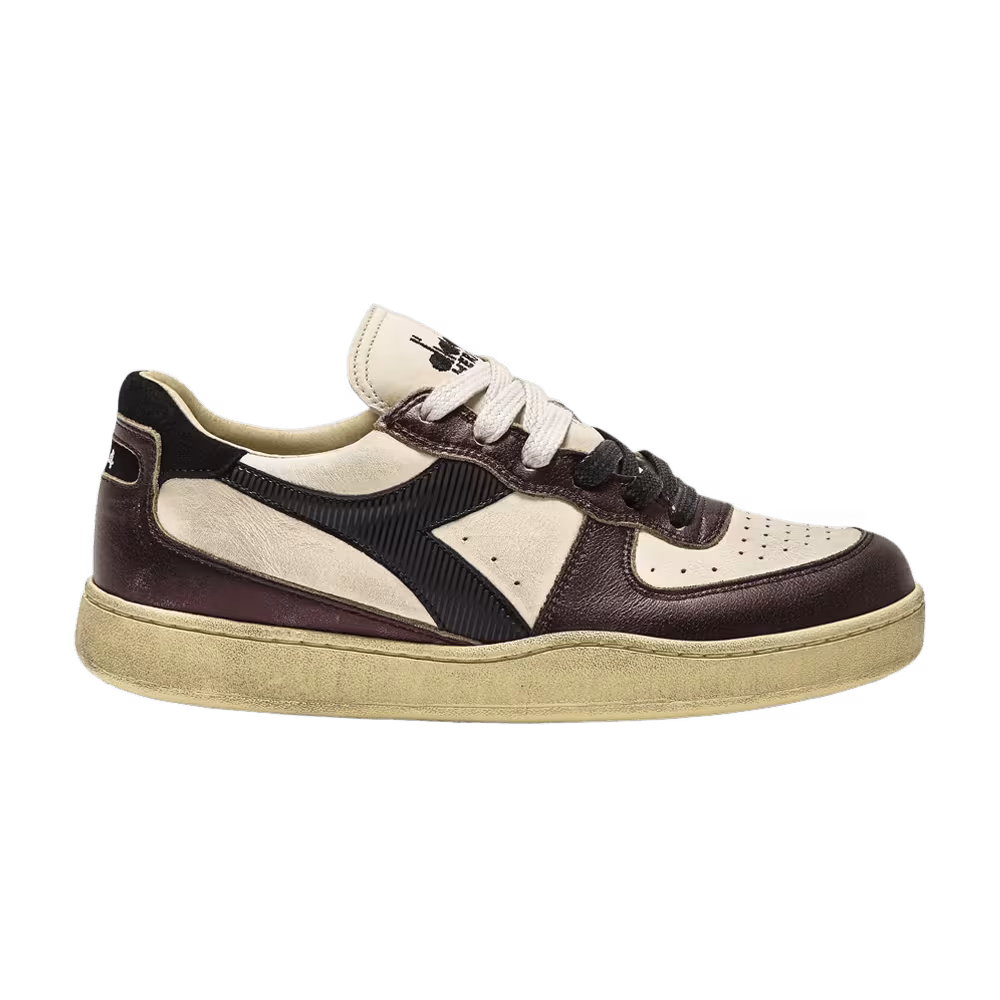 Diadora Mi Basket Low Metallic Dirty - Light Beige
