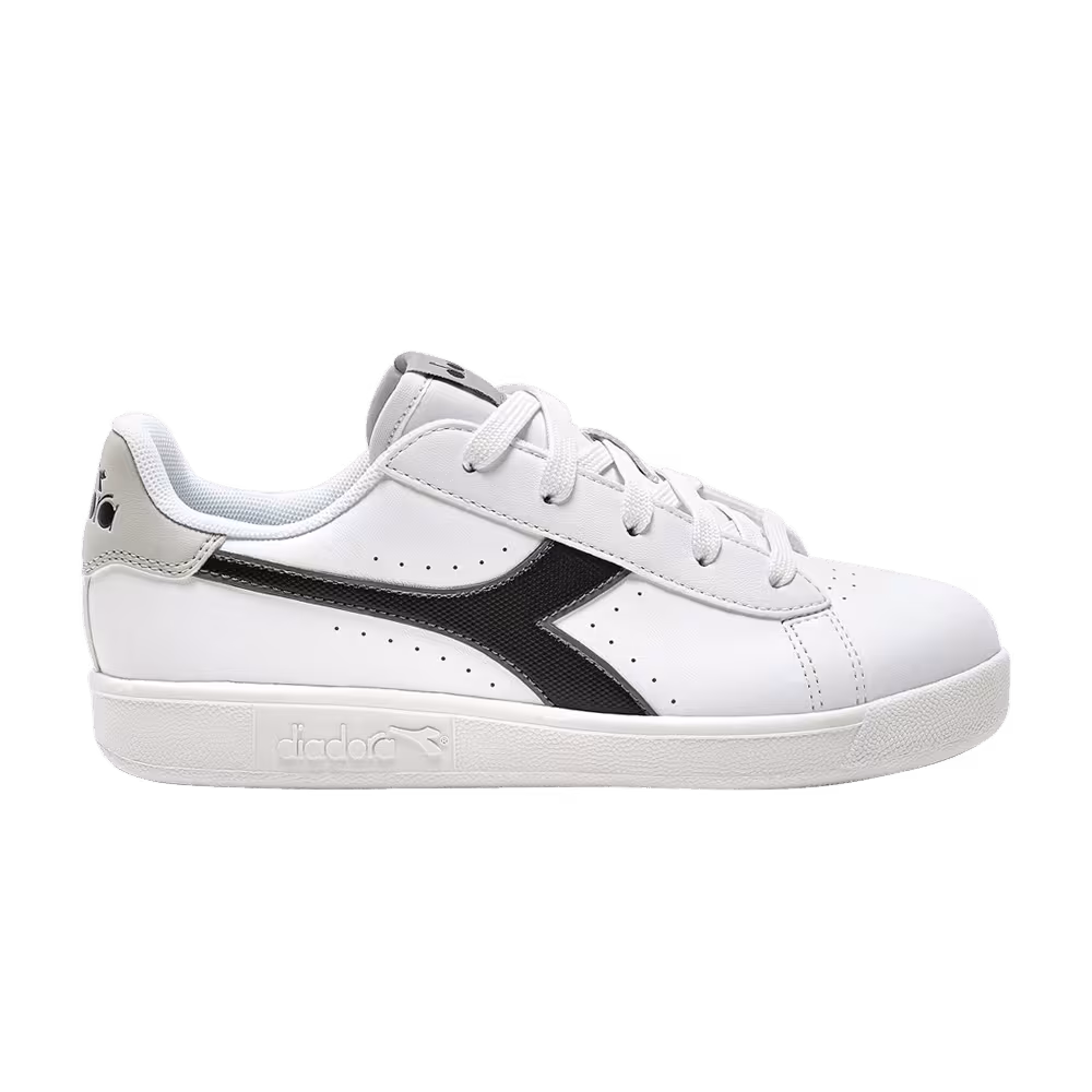 Diadora Game P Big Kid White Ultimate Grey