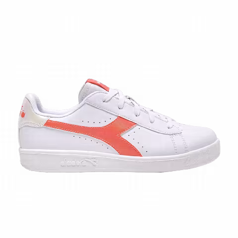 Diadora Game P Big Kid 'Fusion Coral White'