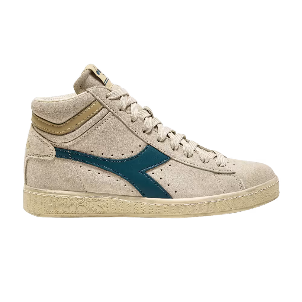 Diadora Game L High Suede Waxed Cloud Cream