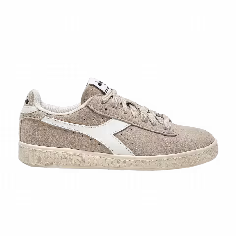 Diadora Game L Low Suede Waxed 'Grey Silver'