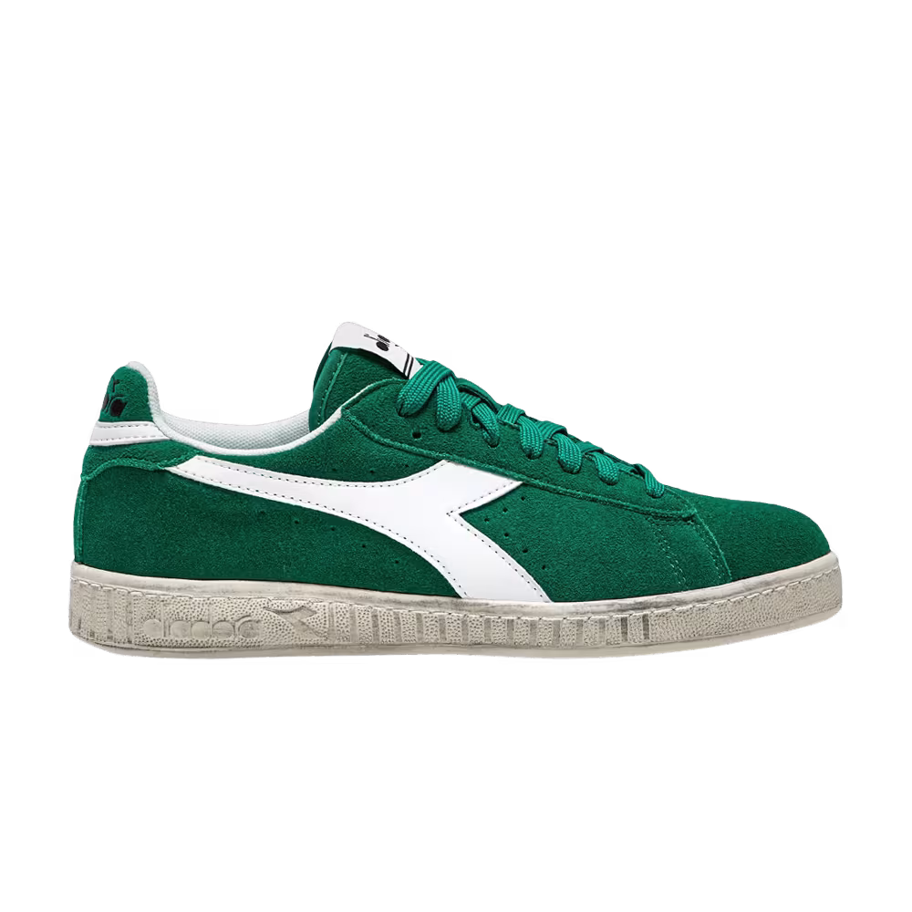 Diadora Game L Low Suede Waxed Green Peppermint