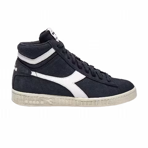 Diadora Game L High Suede Waxed 'Blue Denim'