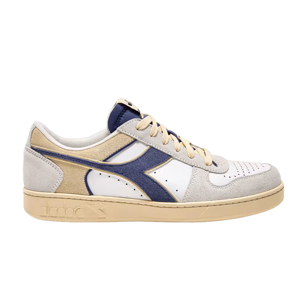 Diadora Magic Basket Low Super White Marlin