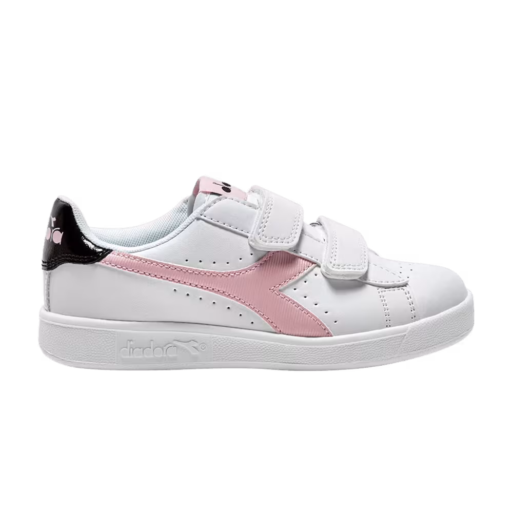 Diadora Game P Little Kid White Pink Lady