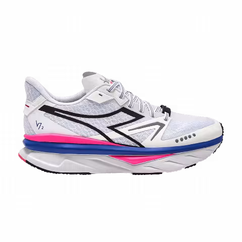 Diadora Atomo V7000 2 'White Surf The Web Pink'