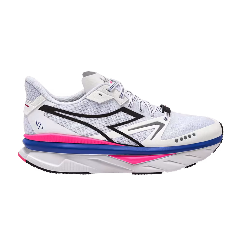 Diadora Atomo V7000 2 White Surf The Web Pink