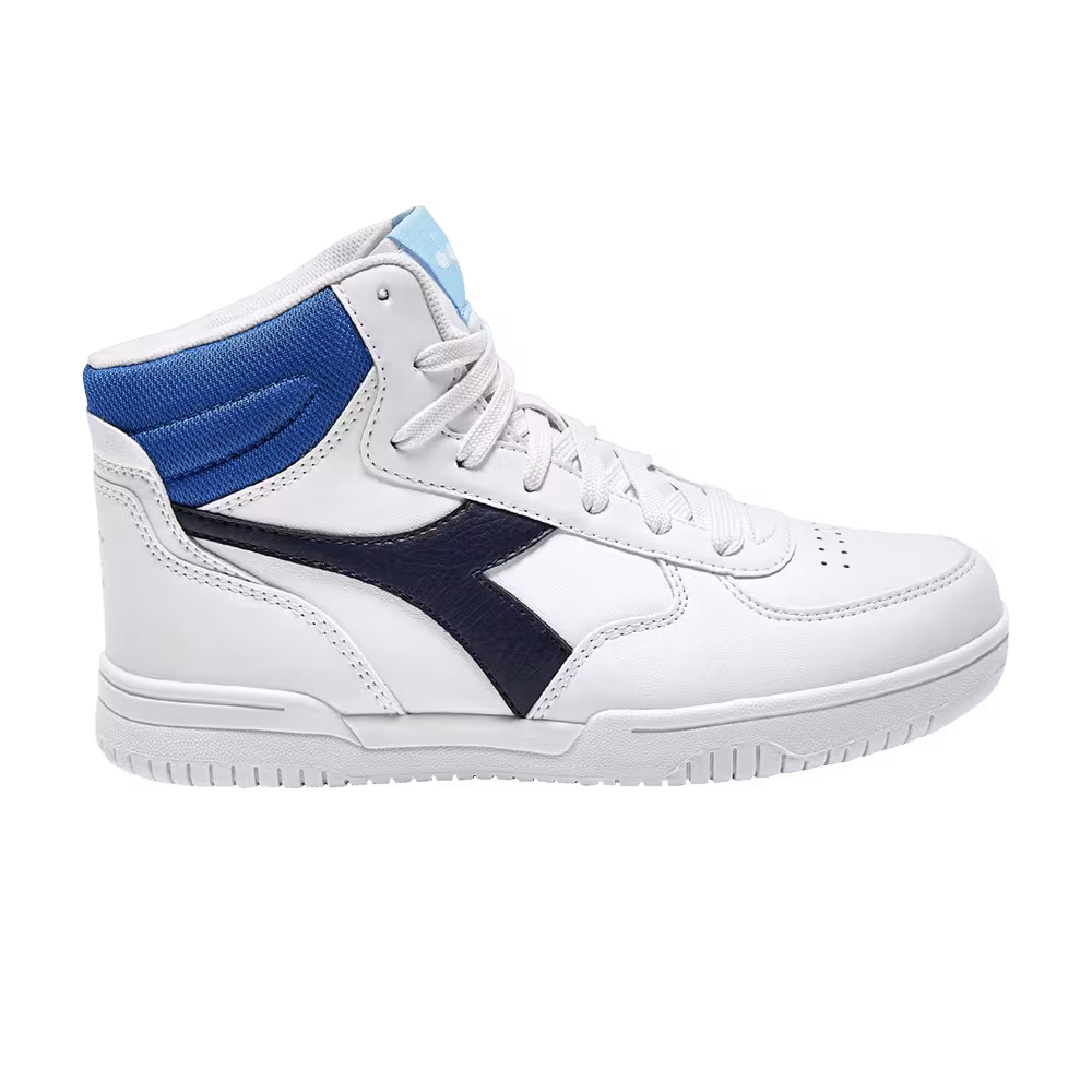 Diadora Raptor Mid Big Kid White Naval Academy