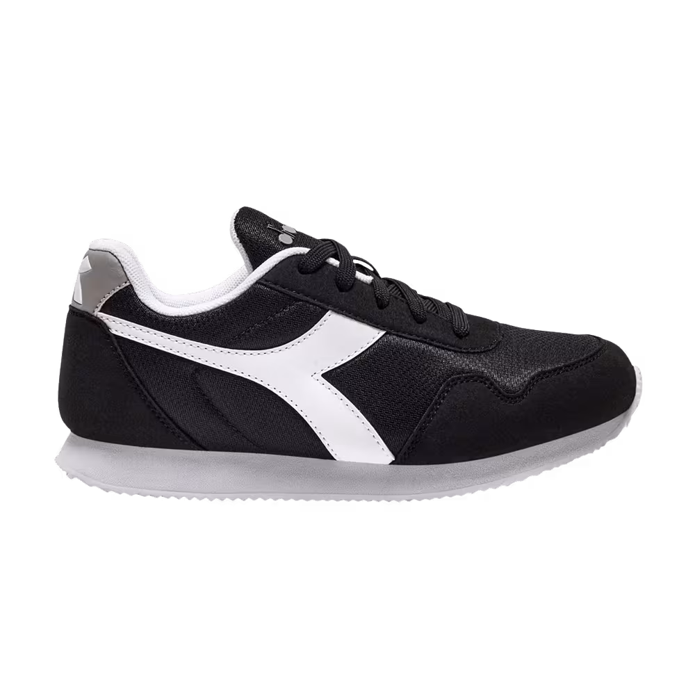 Diadora Simple Run Big Kid Black White