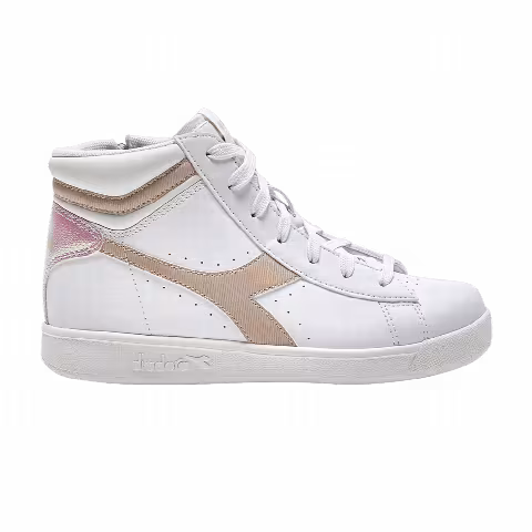 Diadora Game P High Big Kid 'White Sand Beige'