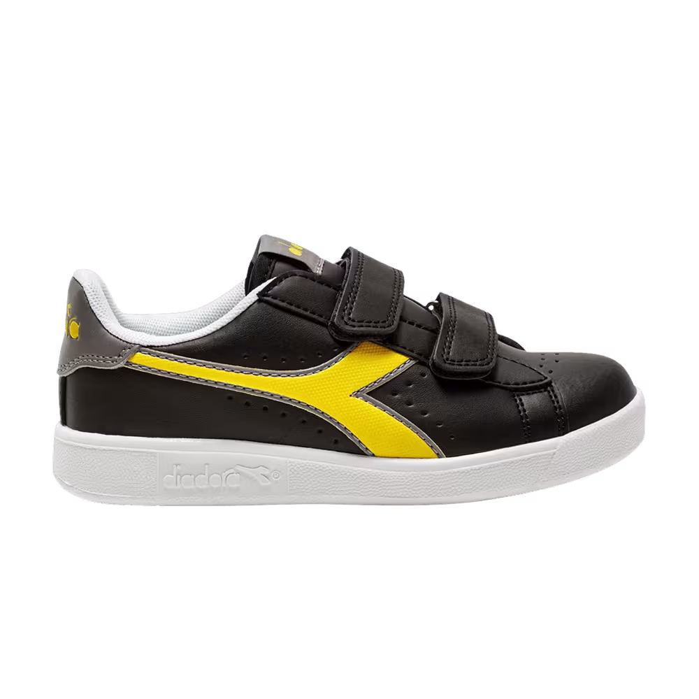 Diadora Game P Little Kid Black Citron