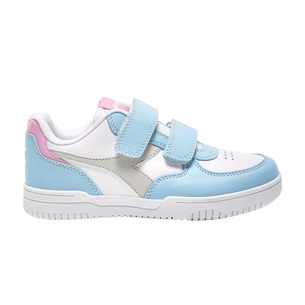 Diadora Raptor Low Little Kid Dawn Blue Pink