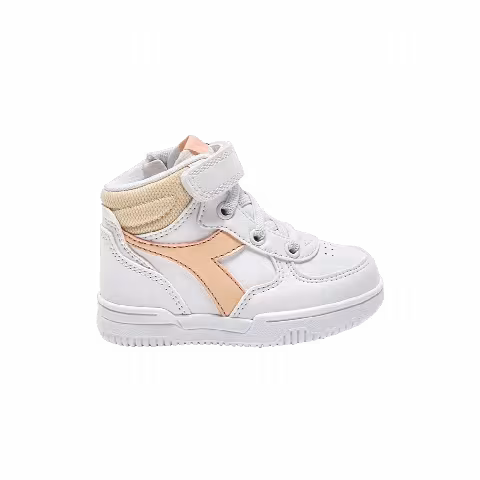 Diadora Raptor Mid Toddler 'White Peach Parfait'