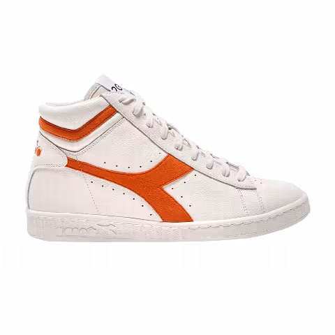 Diadora Game L High 2030 'Super White Golden Poppy'