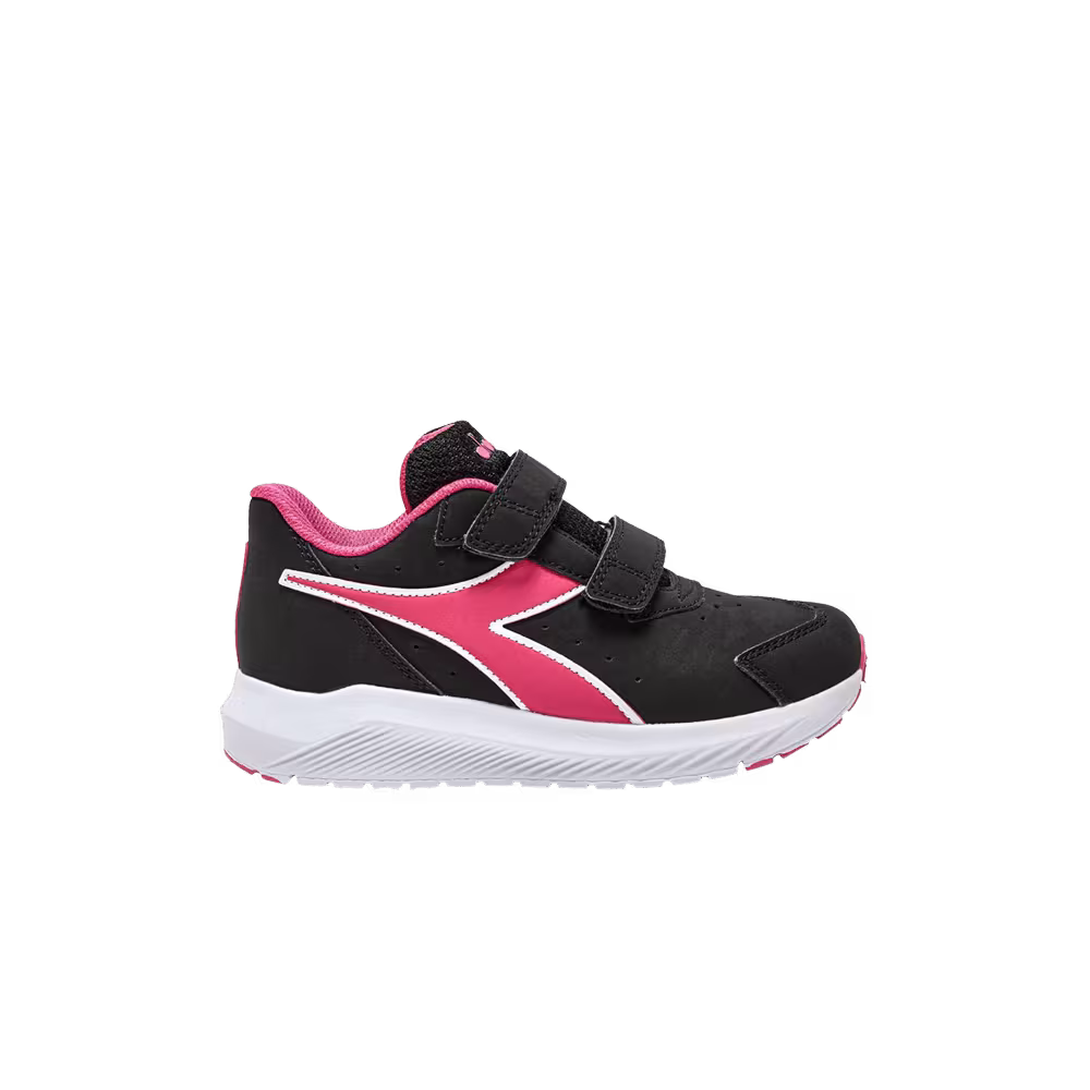 Diadora Falcon 4 SL V Big Kid Black Raspberry Sorbet