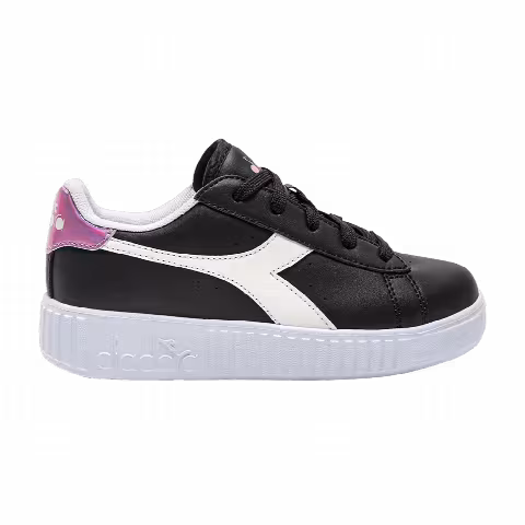 Diadora Game Step 2.0 Little Kid 'Black Blanc De Blanc'