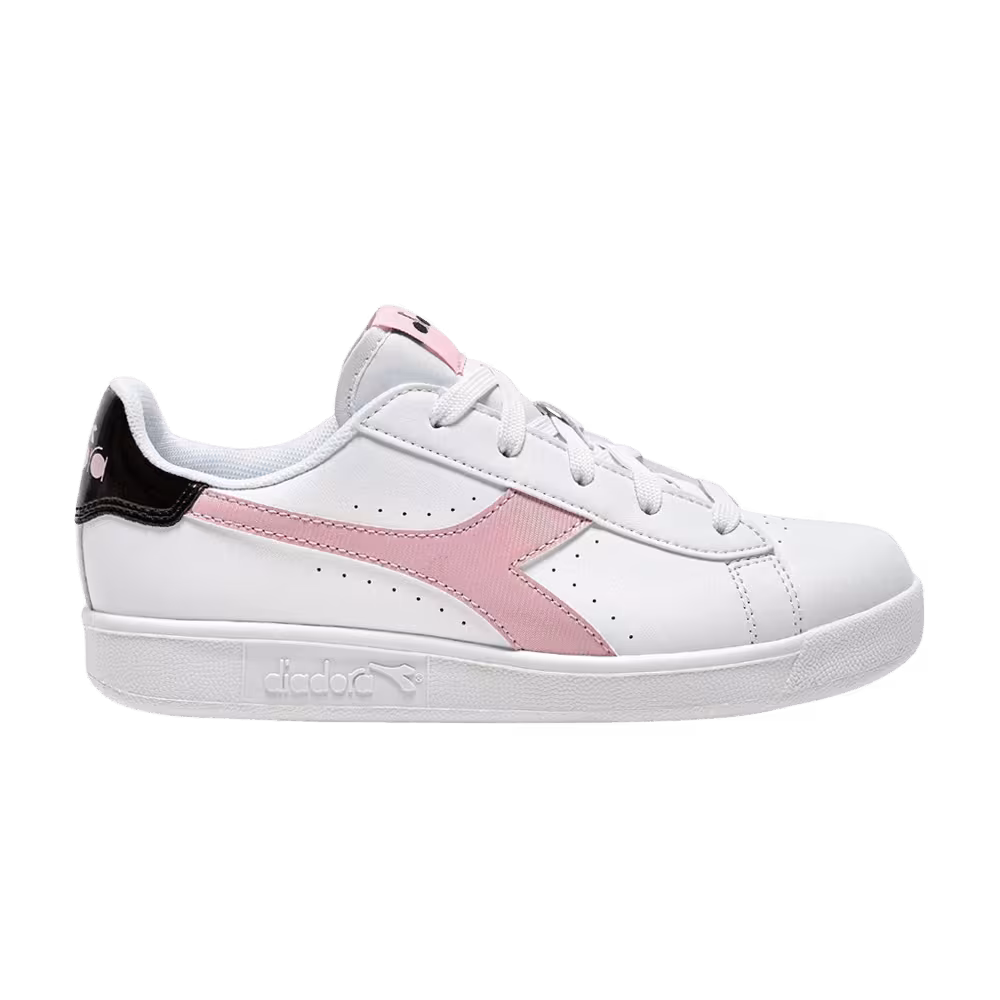 Diadora Game P Big Kid White Pink Lady
