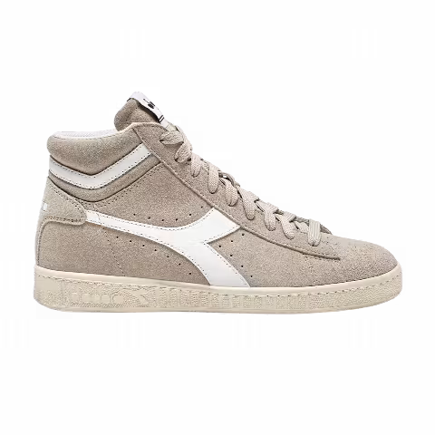 Diadora Game L High Suede Waxed 'Grey Silver'