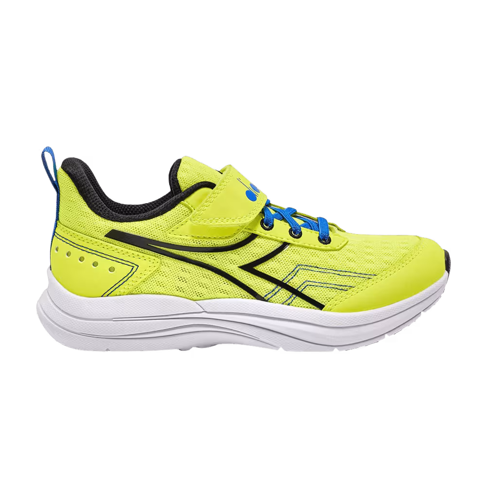 Diadora Snipe Big Kid Yellow Fluo Black