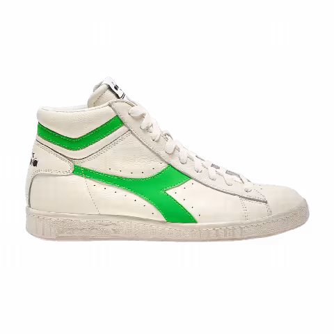 Diadora Game High Flou Waxed 'White Green'