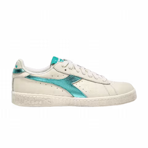 Diadora Wmns Game L Low Waxed Metal 'Sky Blue Turquoise'
