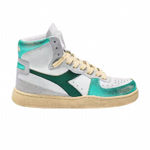 Diadora Wmns Mi Basket 'Metal - Turquoise'