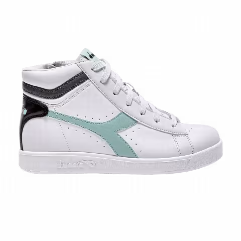 Diadora Game P High Big Kid 'White Icy Morn'