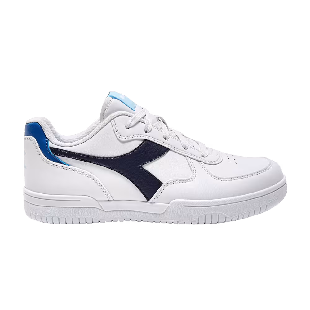 Diadora Raptor Low Big Kid White Naval Academy