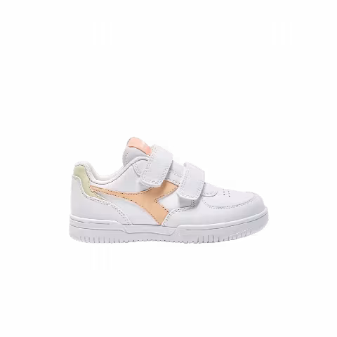 Diadora Raptor Low Little Kid 'White Peach Parfait'
