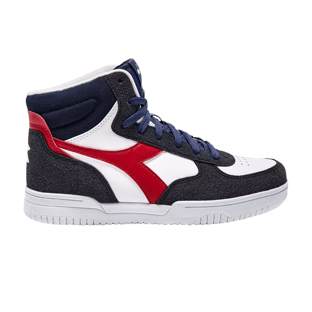 Diadora Raptor Mid Big Kid Dusty - Saltire Navy White