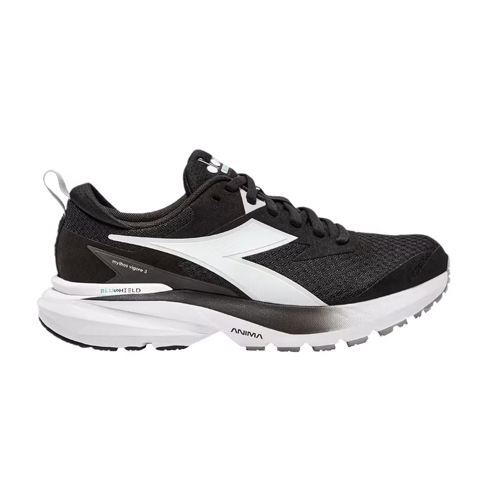 Diadora Women's Mythos Blushield Vigore 3 Wide Black White