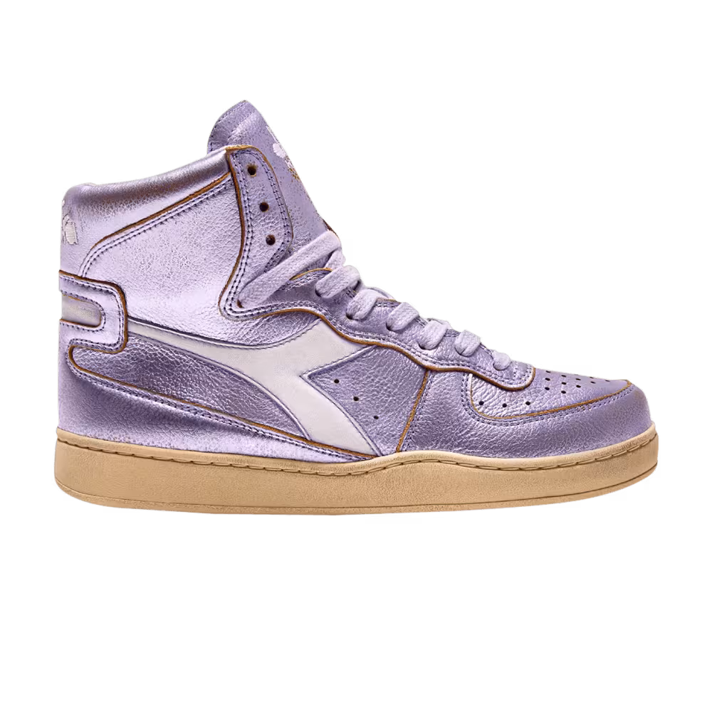 Diadora Mi Basket Metal Used Purple Heather