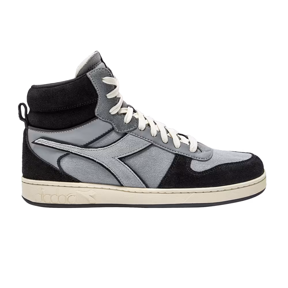 Diadora Magic Basket Mid Treated - Black High Rise