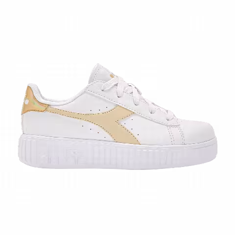 Diadora Game Step Little Kid 'White Smoke Grey'