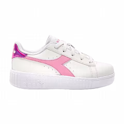 Diadora Game Step Little Kid 'White Bonbon'