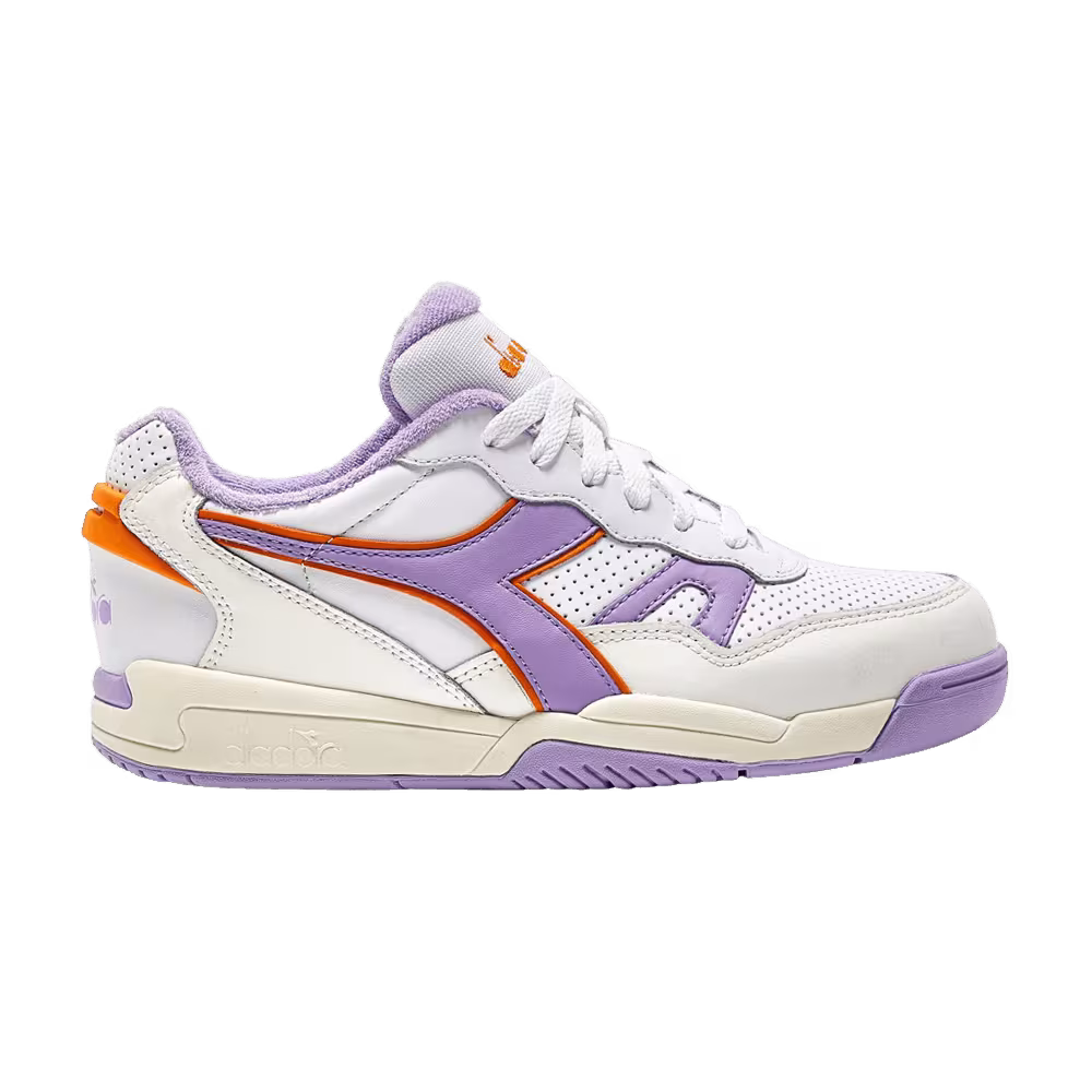 Diadora Winner White Purple Rose