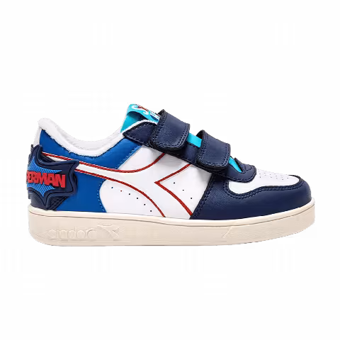DC Comics x Diadora Magic Basket Low Little Kid 'Superman'