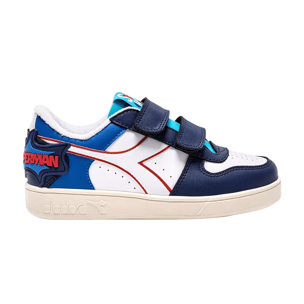 DC Comics x Diadora Magic Basket Low Little Kid Superman